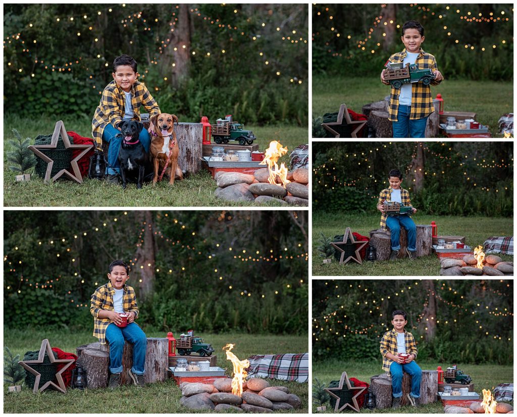 Kids, S'Mores, Campfire Session, Fun, Child Photographer, Styled Mini