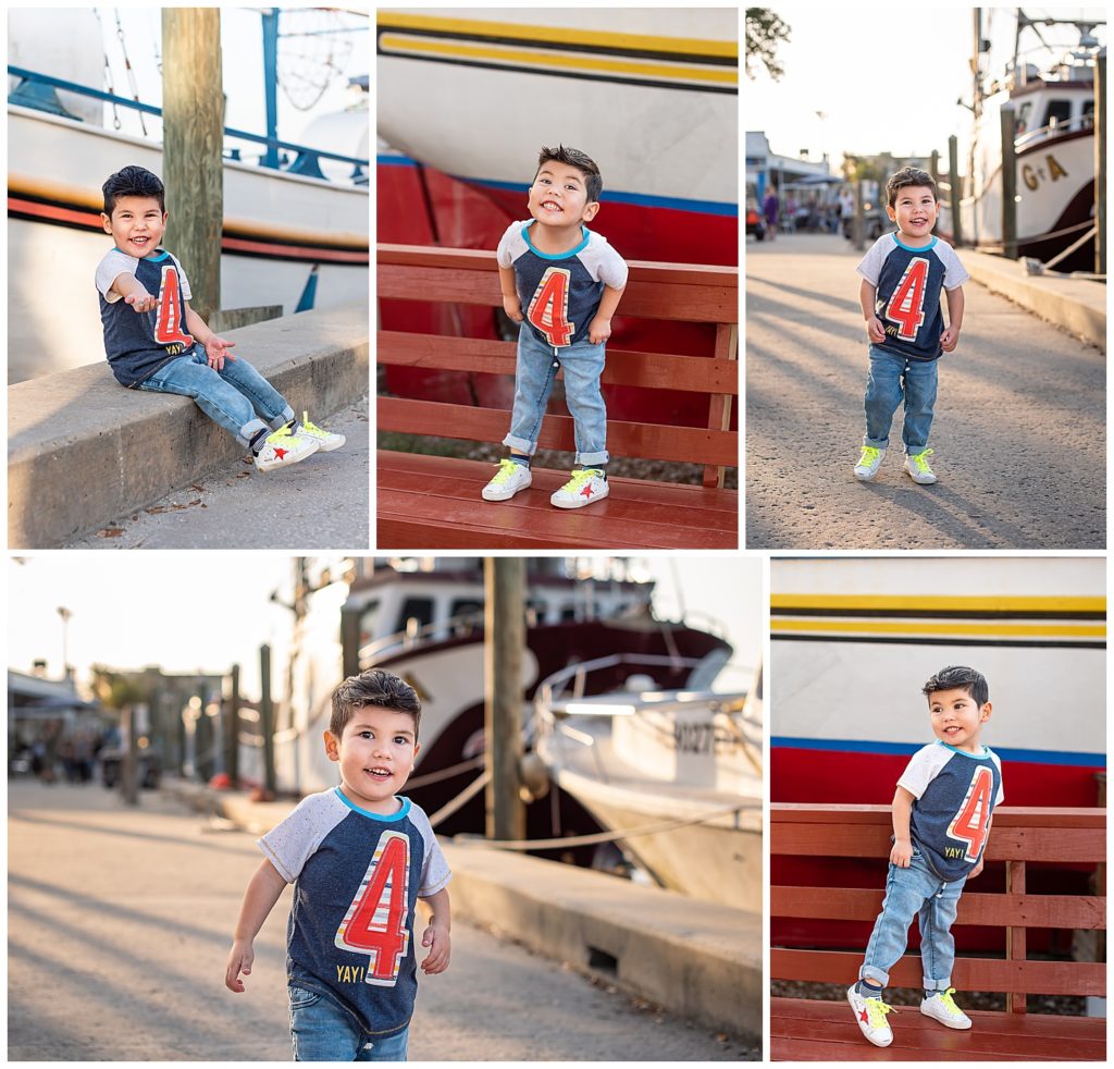 kids, photography, tarpon springs, birthday, child session, photographer, sponge docks