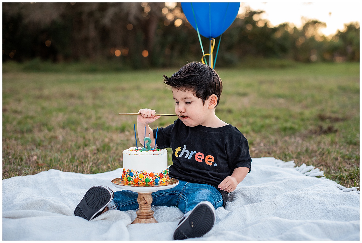 third birthday session