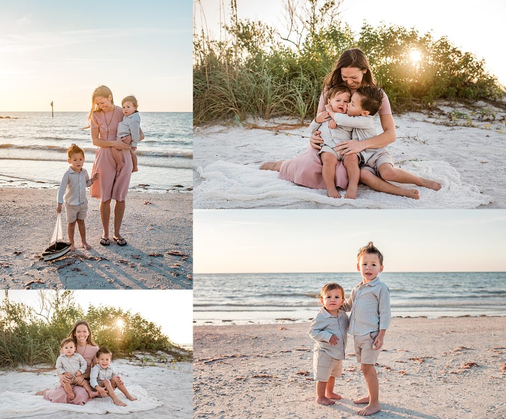 beach photo session tampa bay