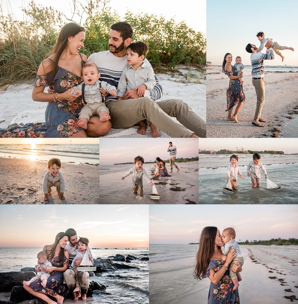 tampa bay beach family photographer 