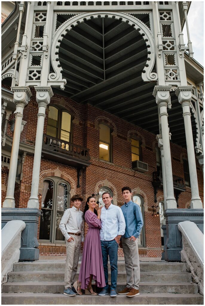 Plant Hall, University of Tampa, Family Photography Session