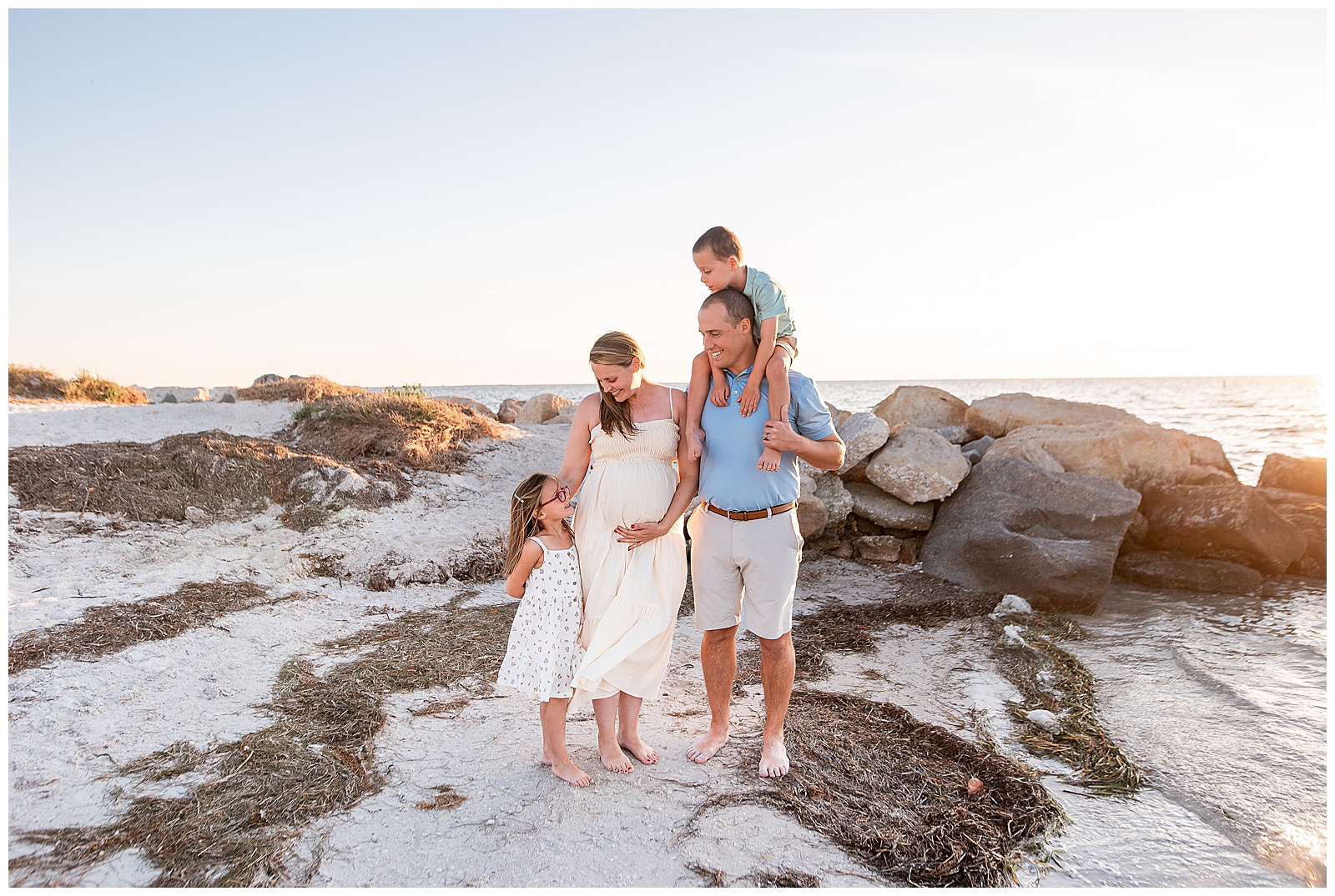 Maternity Session, Beach Session, Family Photography