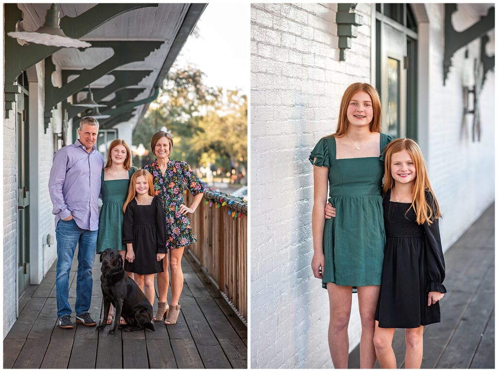 Family Photography, Train Depot, Sisters, Morning Beautiful Photography