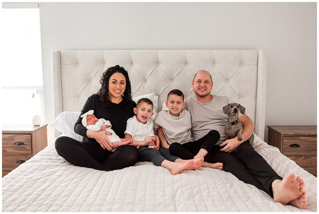 family session, newborn