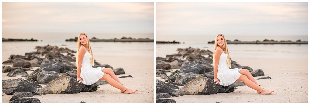 senior photography, teens, sunset session