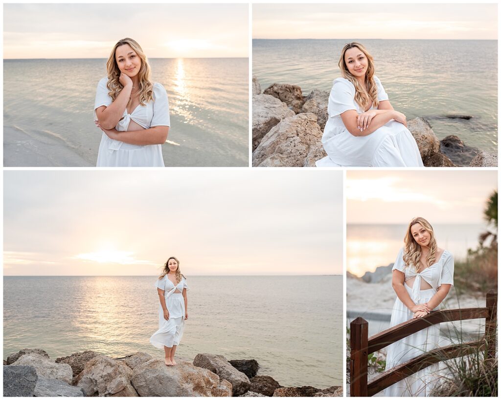 Senior Session, Tarpon Springs, Beach