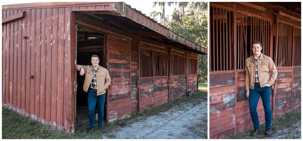 Senior Session, Boys, Teens, Barn