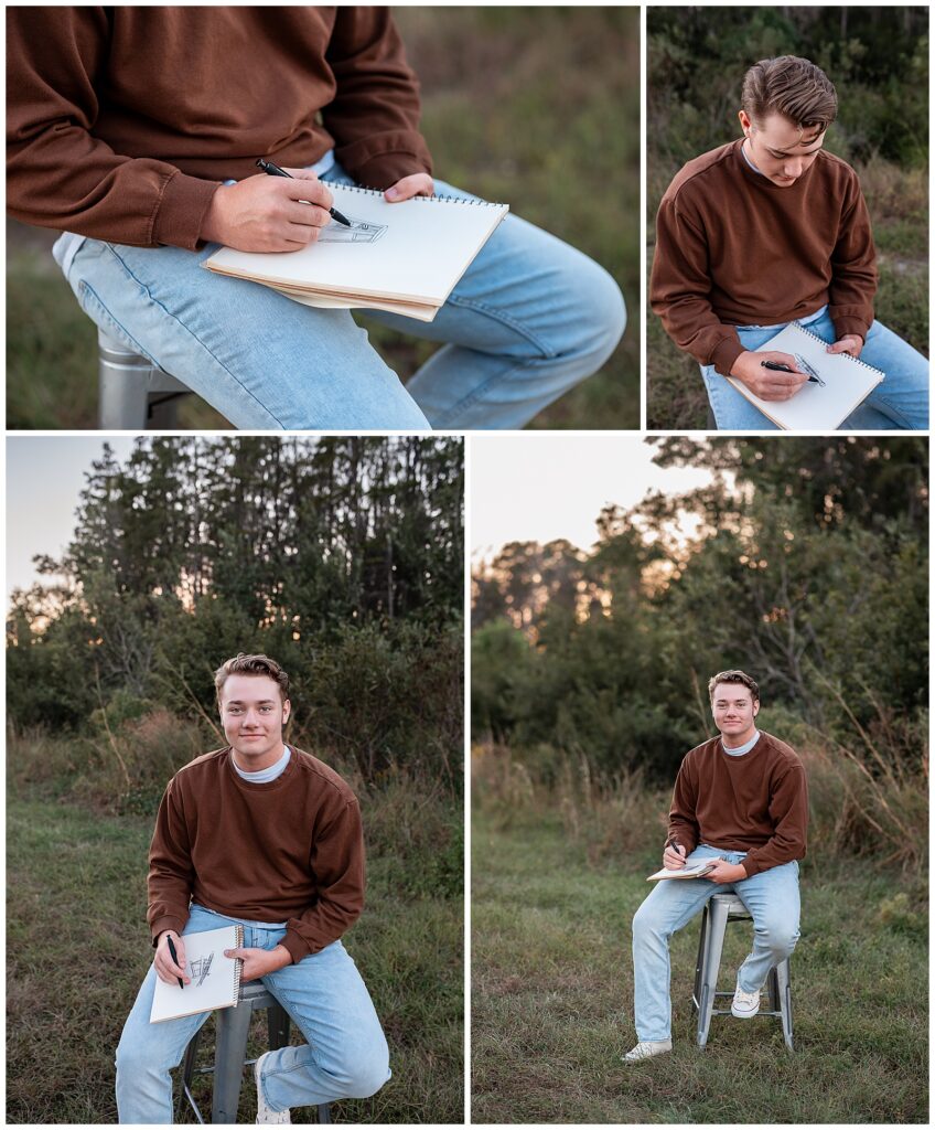 Artist, Senior Session, Teen, Boys