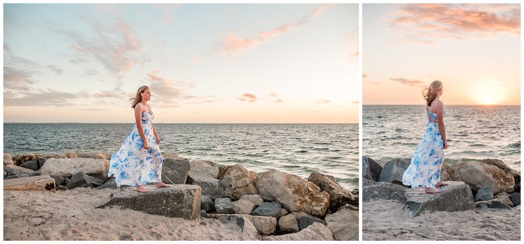 Senior Session, Sunset, Beach, Tampa, Tarpon Springs, Fred Howard Park