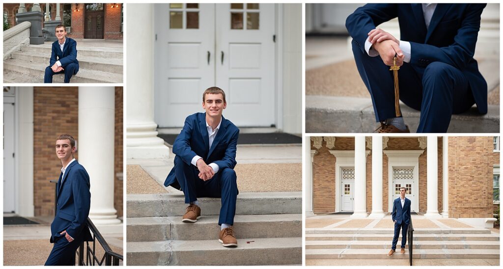 University of Tampa, Senior Session, Formal Fit, Senior Photography